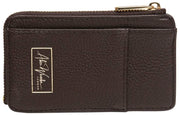 Alice Wheeler London Bath Coin Card Holder - Chocolate Brown