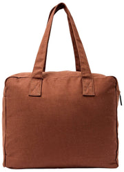 Roka Sloane Medium Cotton Canvas Tote Bag - Lindt Brown