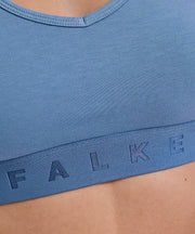 Falke Daily Comfort 2-Pack Bustier Bralette - Blue/Beige