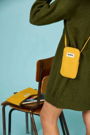 Hindbag Bill Phone Bag - Saffron Yellow