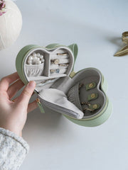 Stackers Heart Travel Mama Jewellery Box - Green