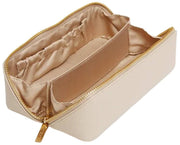 Alice Wheeler London Luxury Small Train Case - Stone Beige