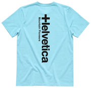 Helvetica Mountain Pioneers Faro 2 T-Shirt - Sky Blue