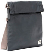 Roka Stratford Small Recycled Nylon Crossbody Bag - Beluga Grey