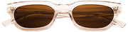 MessyWeekend Jenner Blue Light Reading Glasses - Brown/Paloma Beige