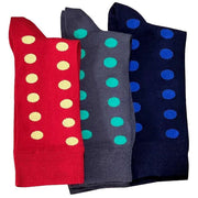 bassin-and-brown-bamboo-spotted-three-pack-socks---rednavygrey-35060355