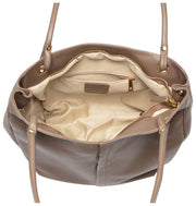 Elie Beaumont Curved Soft Tote Bag - Mink Beige