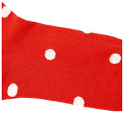 Roka Wimbledon Crew Socks - Orange Dot