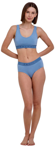 Falke Daily Comfort 2-Pack Bustier Bralette - Blue/Beige