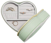 Stackers Heart Travel Mama Jewellery Box - Green