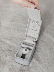 Stackers Travel Jewellery and Watch Box - Pebble Grey