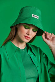 Hindbag Bob Bucket Hat - Green Holi