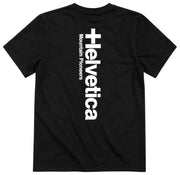 Helvetica Mountain Pioneers Faro 2 T-Shirt - Black