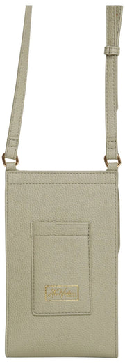 Alice Wheeler London Mini Bloomsbury Crossbody Bag - Pistachio Green