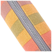 Roka Tate Small Cotton Canvas Pouch - Faded Multi Stripe