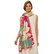 powder-printed-delicate-tropical-scarf---dark-rose-pink-34446804