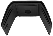 Dents Aire Trifold Card Holder Wallet - Black