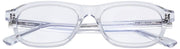 MessyWeekend Travis Blue Light Reading Glasses - Clear