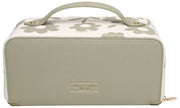 Alice Wheeler London Floral Train Case - Pistachio Green