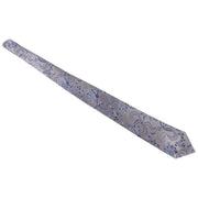 David Van Hagen Floral Tie - Grey
