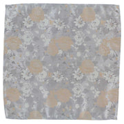Michelsons of London Floral Wedding Tie and Pocket Square Set - Gold/Ecru
