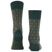 Falke Artwork Tie Socks - Thyme Green