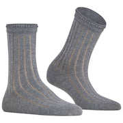 Falke Eyelet Socks - Light Grey Mel