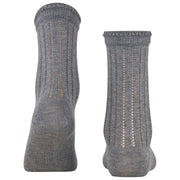 Falke Eyelet Socks - Light Grey Mel