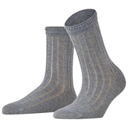 Falke Eyelet Socks - Light Grey Mel
