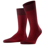 Falke Fine Shadow Socks - Burgundy