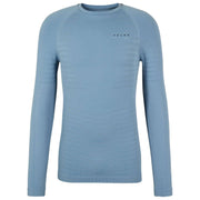 Falke Maximum Warm Long Sleeve Tight Fit Shirt - Blue Steel