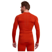 Falke Maximum Warm Long Sleeve Tight Fit Shirt - Chilli Red