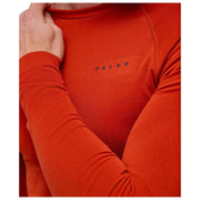 Falke Maximum Warm Long Sleeve Tight Fit Shirt - Chilli Red