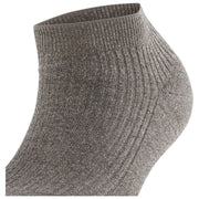 Falke Shiny Rib Sneaker Socks - Pepper Grey