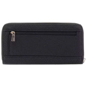 GUESS Brenton Large Zip Around Purse - Black