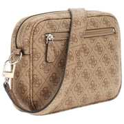GUESS Meridian II Camera Bag - Latte Brown Logo