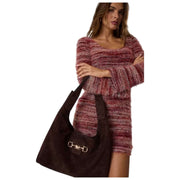 GUESS Sunset Hobo Bag - Expresso Brown