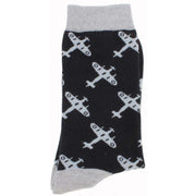 David Van Hagen Spitfire Socks - Black/Grey
