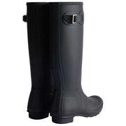 Hunter Original Tall Tartan Lined Wellington Boots - Black