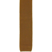 Michelsons of London Silk Knitted Tie - Gold