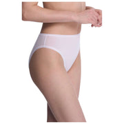 Natori Bliss Bare Cotton High Cut Brief - White