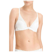Natori Feathers Plunge T-Shirt Bra - White