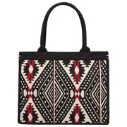 Superdry & Co Luxe Embroidered Tote Bag - Black/Red