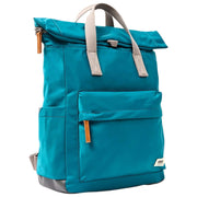 Roka Canfield B Medium Recycled Nylon Backpack - North Sea Blue