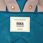 Roka Canfield B Medium Recycled Nylon Backpack - North Sea Blue