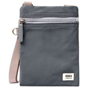Roka Chelsea XS Recycled Nylon Crossbody Bag - Beluga Grey