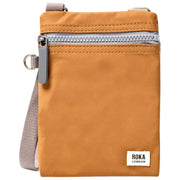 Roka Chelsea XS Recycled Nylon Crossbody Bag - Biscuit Brown