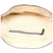 Roka Mill Hill Small Cotton Canvas Bum Bag - Faded Multi Stripe