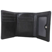 Vivienne Westwood Croc Embossed Small Frame Purse - Black
