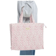 Moon Nude Peony Large Shopper Bag - Pink/White
